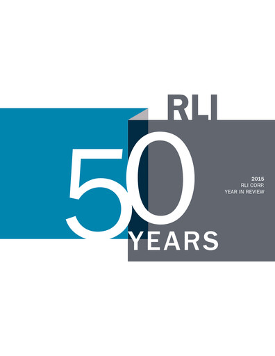 Thumbnail RLI Corp.
 Annual Report 2015