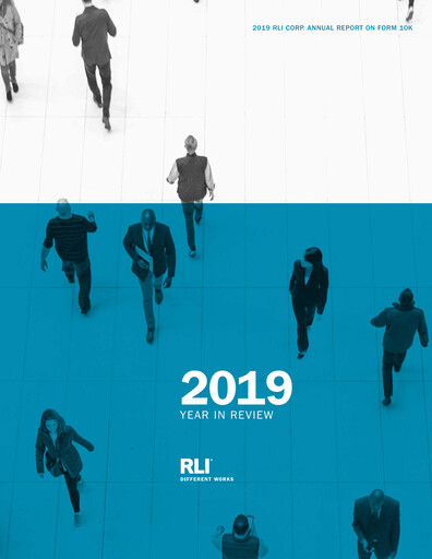 Thumbnail RLI Corp.
 Annual Report 2019