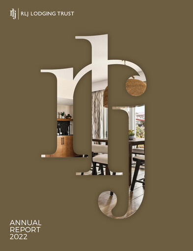 Thumbnail RLJ Lodging Trust Annual Report 2022