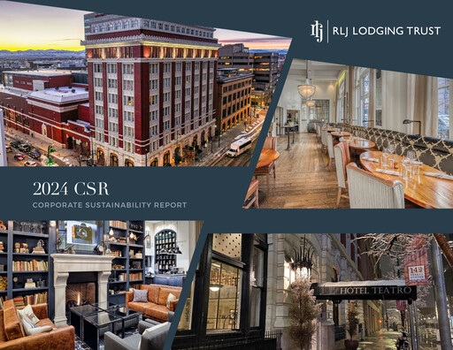 Thumbnail RLJ Lodging Trust Sustainability Report 2023
