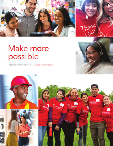 Thumbnail Rogers Communication Annual Report 2018