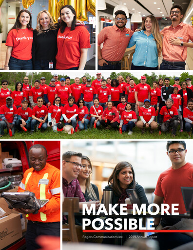Thumbnail Rogers Communication Annual Report 2019
