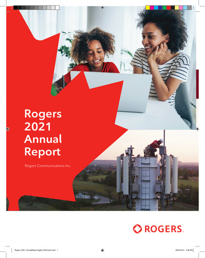Thumbnail Rogers Communication Annual Report 2021