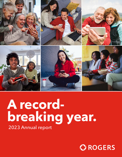 Thumbnail Rogers Communication Annual Report 2023