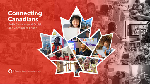 Thumbnail Rogers Communication ESG Report 2020