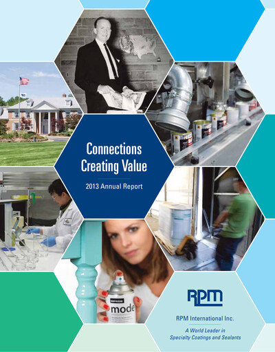 Thumbnail RPM International
 Annual Report 2013