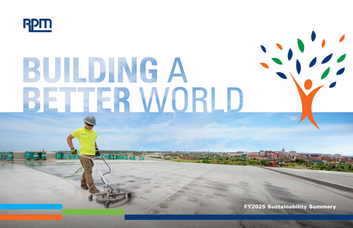 Thumbnail RPM International
 Sustainability Report 2025
