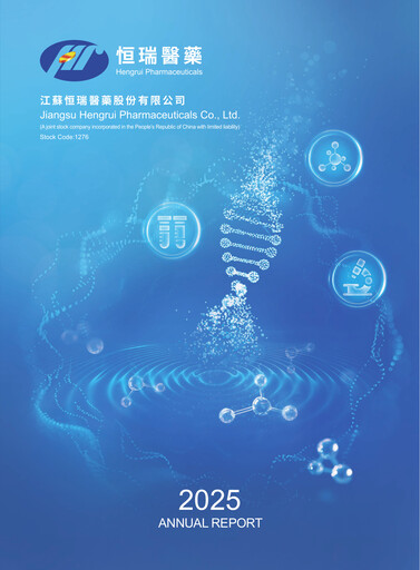 Miniature Jiangsu Hengrui Medicine
 Rapport annuel 2025
