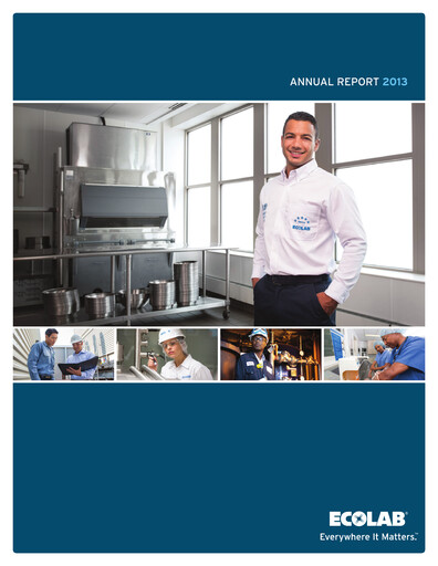 Thumbnail Ecolab Annual Report 2013