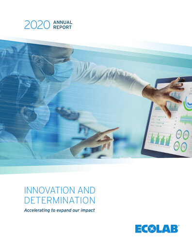 Thumbnail Ecolab Annual Report 2020