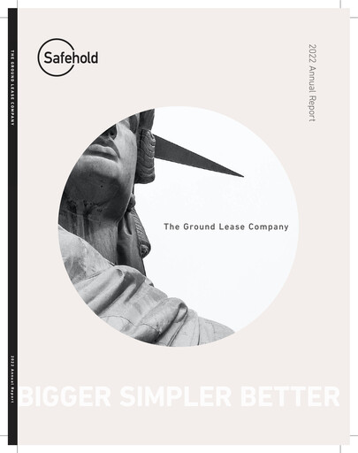 Thumbnail Safehold
 Annual Report 2022
