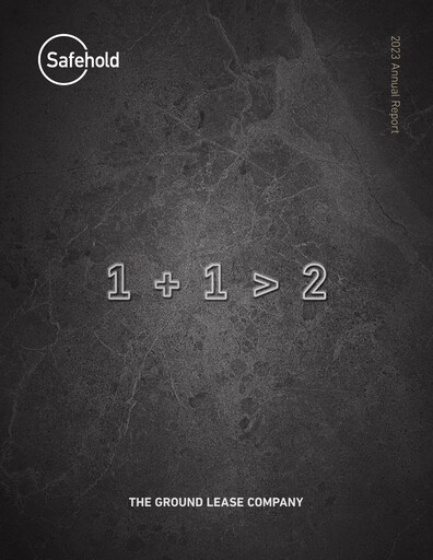 Thumbnail Safehold
 Annual Report 2023