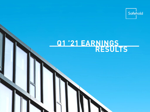 Thumbnail Safehold
 Quarterly Report 2021-q1