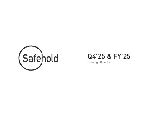Thumbnail Safehold
 Quarterly Report 2025-q4