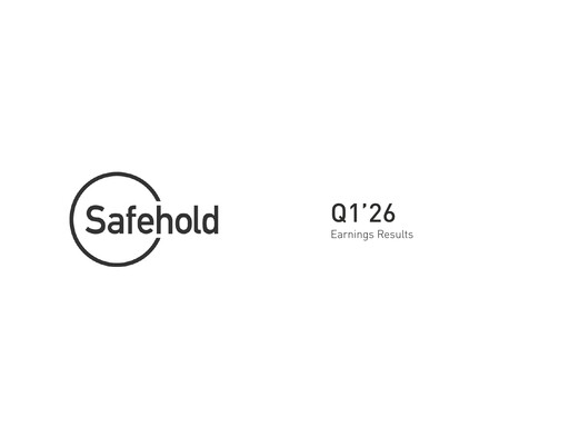 Thumbnail Safehold
 Quarterly Report 2026-q1