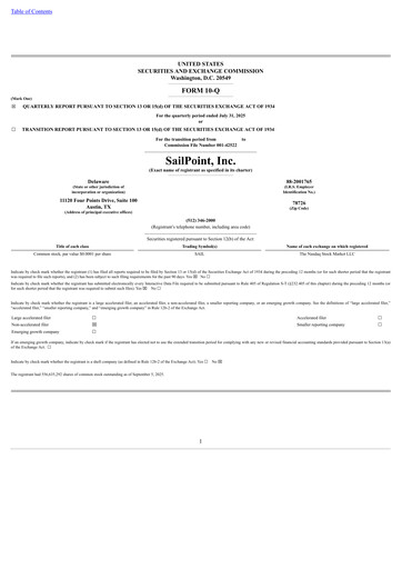Thumbnail SailPoint Quarterly Report 2026-q2