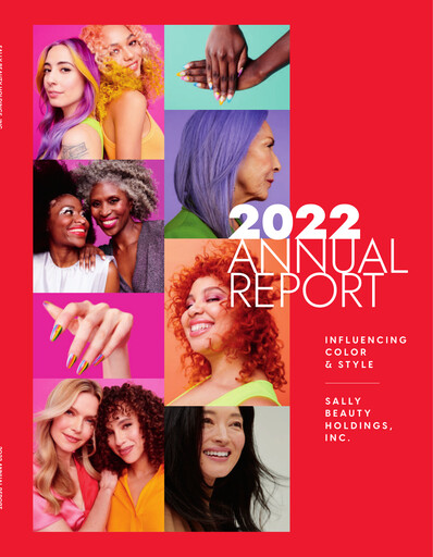 Thumbnail Sally Beauty Holdings Annual Report 2022