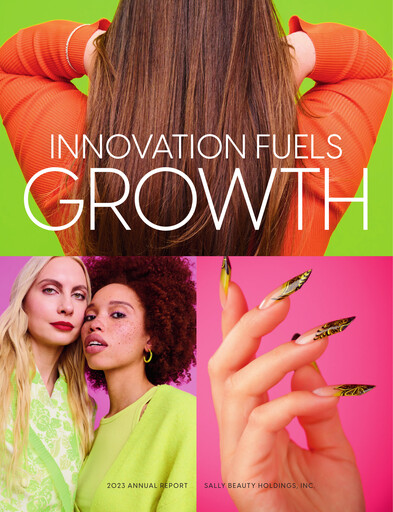 Thumbnail Sally Beauty Holdings Annual Report 2023