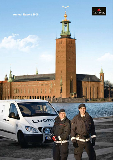 Thumbnail Loomis AB Annual Report 2008