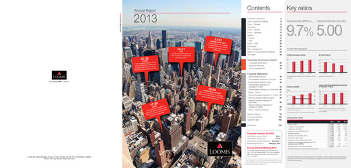 Thumbnail Loomis AB Annual Report 2013