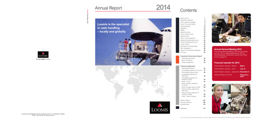 Thumbnail Loomis AB Annual Report 2014