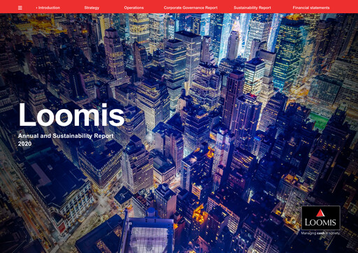 Thumbnail Loomis AB Annual Report 2020