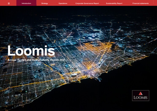 Thumbnail Loomis AB Annual Report 2021