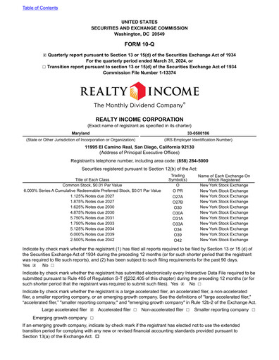 Thumbnail Realty Income Quarterly Report 2024-q1