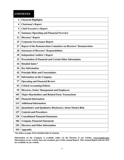 Thumbnail Ryanair Annual Report 2012