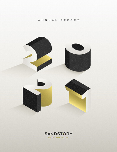 Thumbnail Sandstorm Gold Annual Report 2021