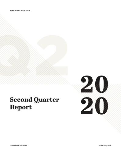 Thumbnail Sandstorm Gold Quarterly Report 2020-q2