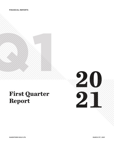 Thumbnail Sandstorm Gold Quarterly Report 2021-q1