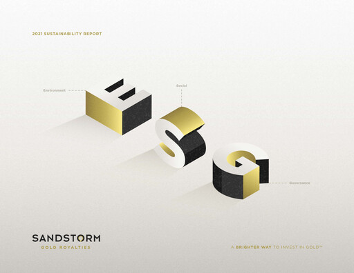 Thumbnail Sandstorm Gold Sustainability Report 2021