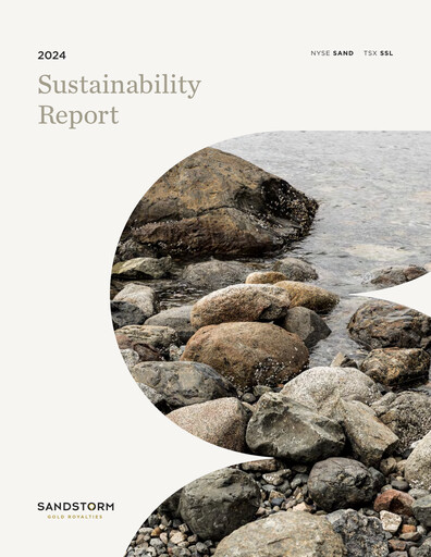 Thumbnail Sandstorm Gold Sustainability Report 2024
