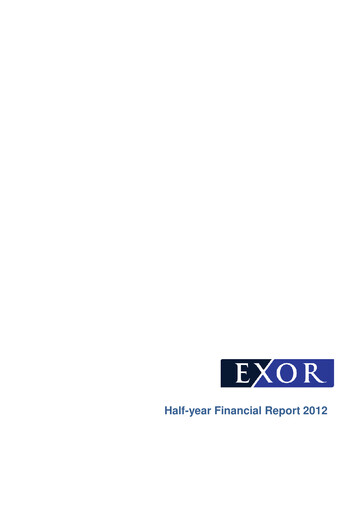 Vorschaubild Exor
 Halbjahresbericht 2012-h1