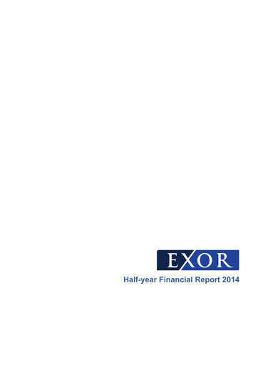 Vorschaubild Exor
 Halbjahresbericht 2014-h1