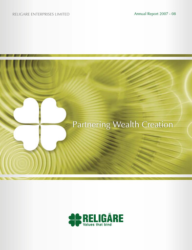 Thumbnail Religare
 Annual Report 2007-2008