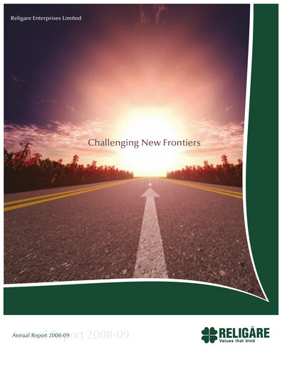 Thumbnail Religare
 Annual Report 2008-2009