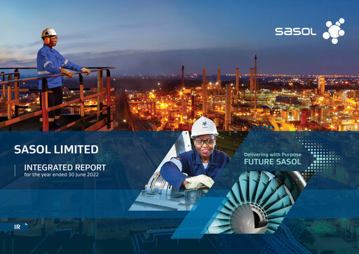 Thumbnail Sasol Annual Report fy2022