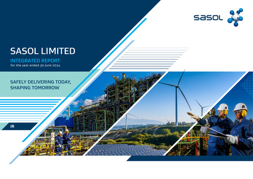 Thumbnail Sasol Annual Report fy2024