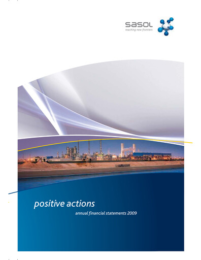 Thumbnail Sasol Financial Statement 2009