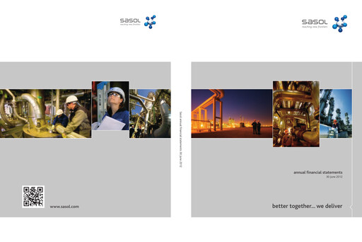 Thumbnail Sasol Financial Statement 2012