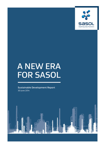 Thumbnail Sasol Sustainability Report 2014