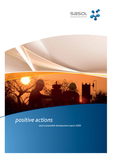 Thumbnail Sasol Sustainability Report fy2009