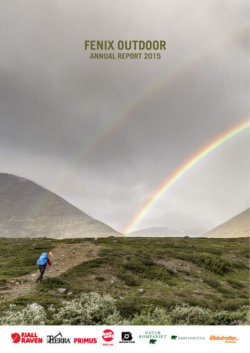 Thumbnail Fenix Outdoor Annual Report 2015