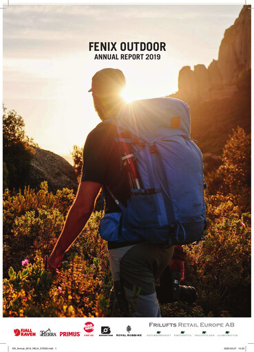 Thumbnail Fenix Outdoor Annual Report 2019