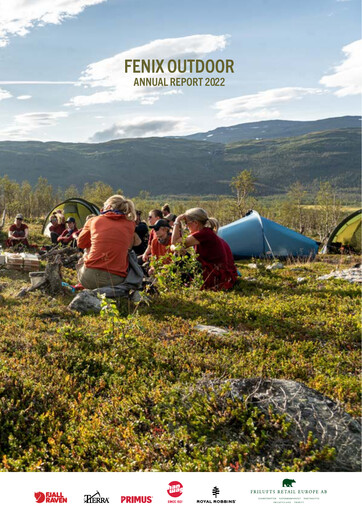 Thumbnail Fenix Outdoor Annual Report 2022