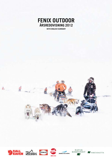 Thumbnail Fenix Outdoor Annual Report 2012