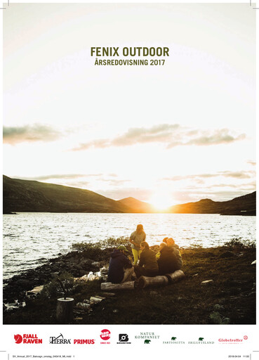 Thumbnail Fenix Outdoor Annual Report 2017