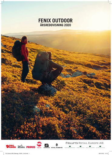 Thumbnail Fenix Outdoor Annual Report 2020